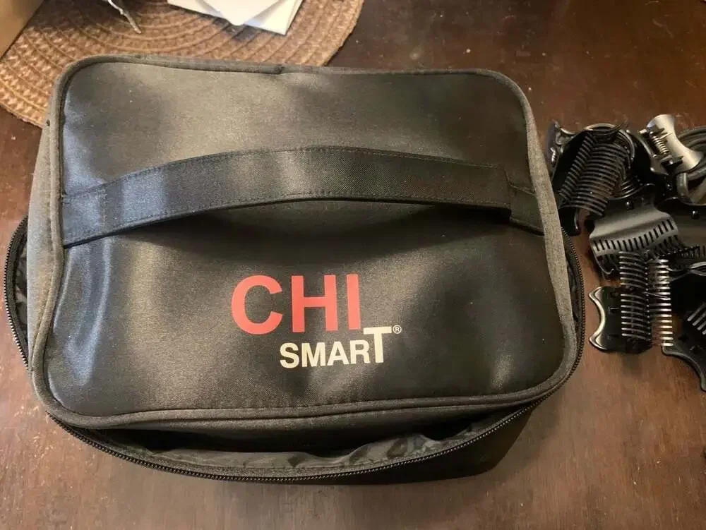 CHI Smart Magnify Ceramic Hot Rollers Hair Curlers Set with Travel Case